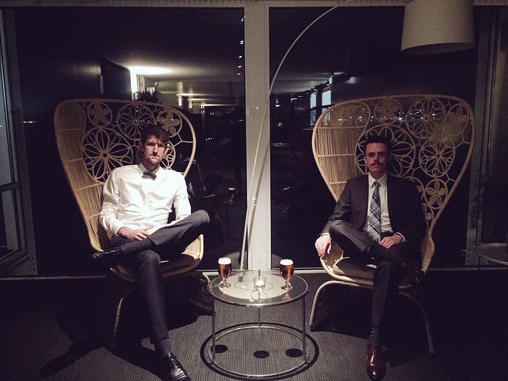 mstew0's tweet image. #actsconf2015 preparing our acceptance speeches for the #greengowns. Good luck to all nominees!