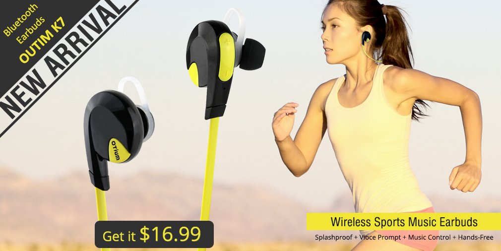 LeFunsmart's tweet image. 【New Arrival】Otium Wireless Bluetooth 4.0 Sports Headphones-
amazon.com/gp/product/B01…
