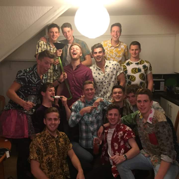 The shite shirts were out in force on wind street last night