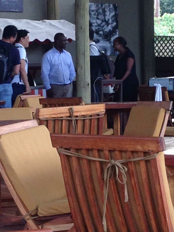 RobertAlai's tweet image. President Uhuru's sisters (Sophie &amp;amp; Joy Pratt) have grabbed Karura forest and are building an ugly restaurant in it