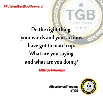 thegoldbadge's tweet photo. This opportunity that you've got right now, you won't have it five years from today #TGB #AllergicToAverage
@ifm1005 https://t.co/BgOPZZYbM3