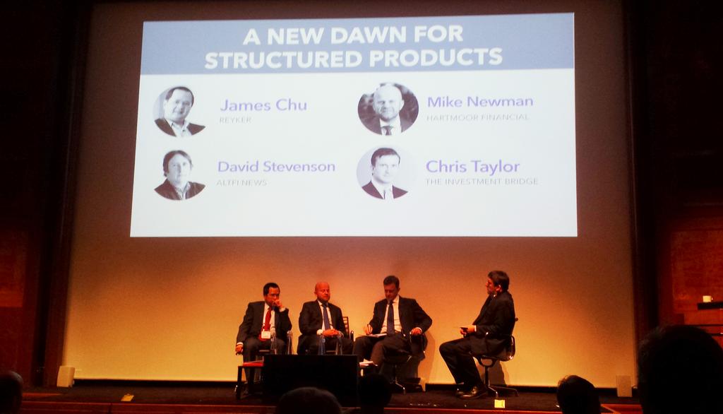 Good news never makes good media... structured products = strong option for advisers now <a href="/InvestBridge/">The Investment Bridge</a>  #AISummit