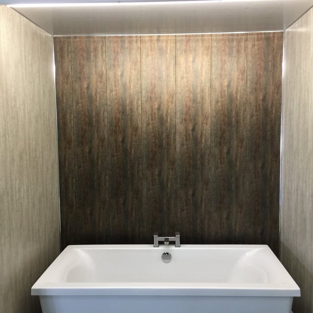NBPltd's tweet image. #New range of #modern #internalcladding panels now available. #style #homeimprovements #bathroom #showers