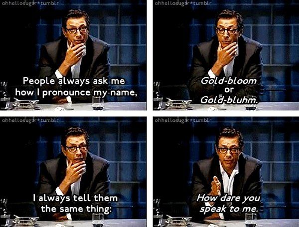 Happy 63rd birthday to the man, the legend, that is Jeff Goldblum! 