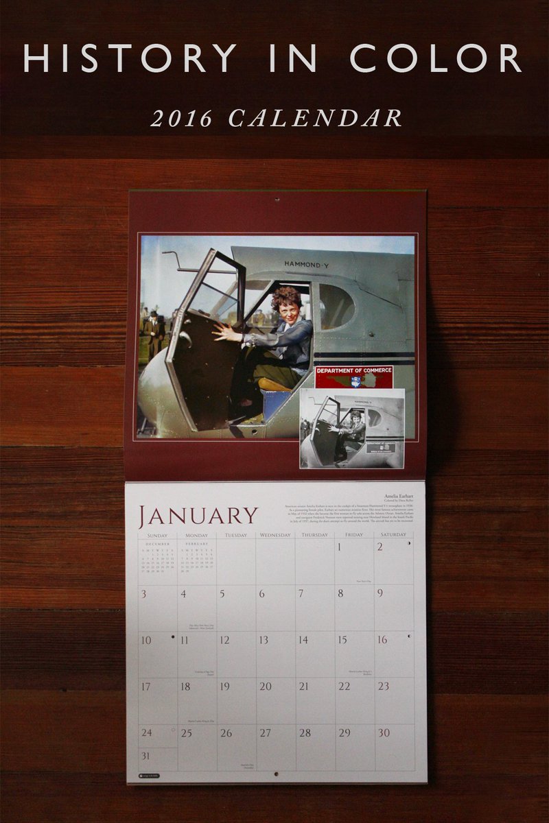 _HistoryInColor's tweet image. Now available for your wall, History in Color 2016 calendar #colorized amazon.com/Orange-Circle-…