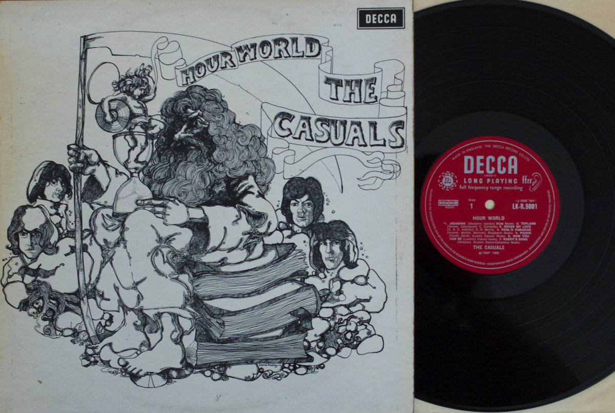 Penty1's tweet photo. #Vinyl - #TheCasuals - Hour World, 1969 - The only Album from them with the Big Hit #Jesamine https://t.co/f4YwkX9sXf