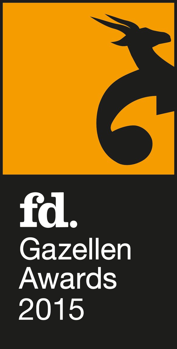 #Flexschilder.nl mag zich sinds vandaag #fdgazellen noemen! We horen bij de 490 snelst groeiende bedrijven van NL!