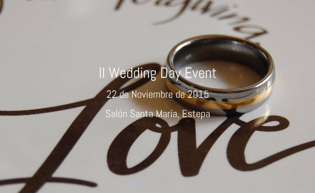 En un mes... El mejor #evento nupcial de la Sierra Sur #Sevilla #Estepa #boda 🙌🏼 <a href="/Roser022/">Rosa Prados</a> <a href="/PradosJulia/">Julia Prados</a> <a href="/VisitEstepa/">VisitEstepa</a>