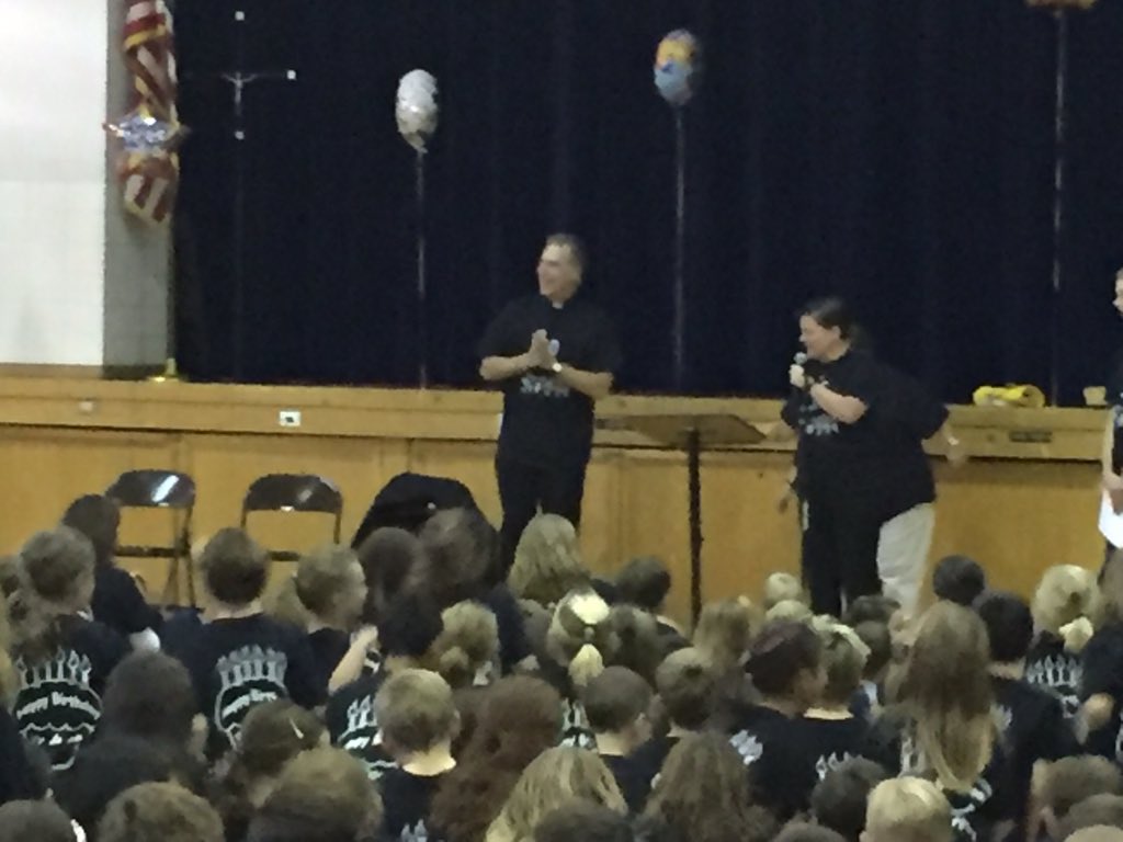 Father George turned 60 today surrounded by SVMS love!#FrGeorgeis60