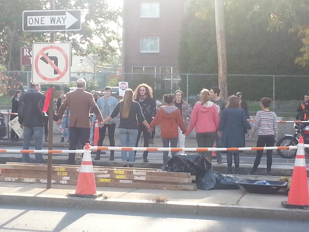 #StopSpectra West Roxbury Lateral Pipeline construction shut down!