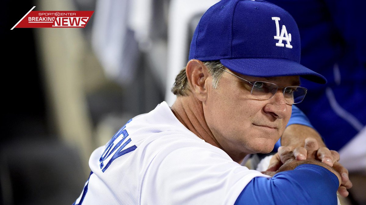 SportsCenter's tweet image. BREAKING: Dodgers and manager Don Mattingly mutually agree to part ways. (via @ramonashelburne &amp;amp; media reports)