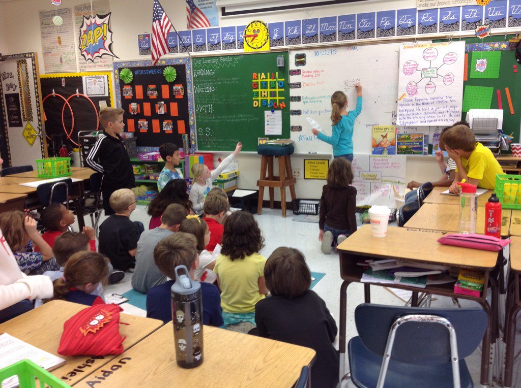 MsDaysClass's tweet image. #mathjam #estimationcollaboration #studentsteaching @CarrolltonES @IWCSchools