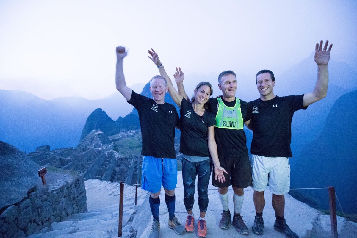 TeamSeePoss's tweet photo. @outsidemagazine - 'Blind Runner Completes 26-Mile Inca Trail" https://t.co/o3r3Z5Xs1K https://t.co/4fMLZdeSzQ