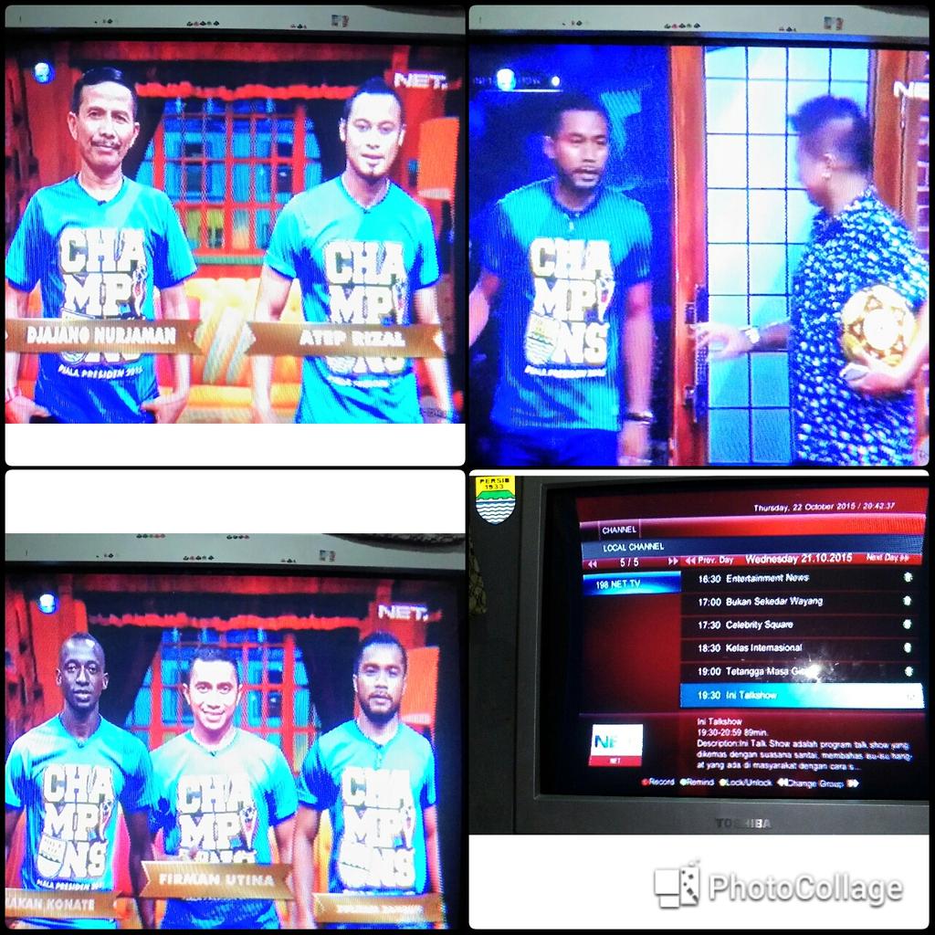 bobotoh_galau33's tweet photo. Nonton deui seruna konate #IniTalkshowPersib @Ini_Talkshow https://t.co/fZWzJnlQel