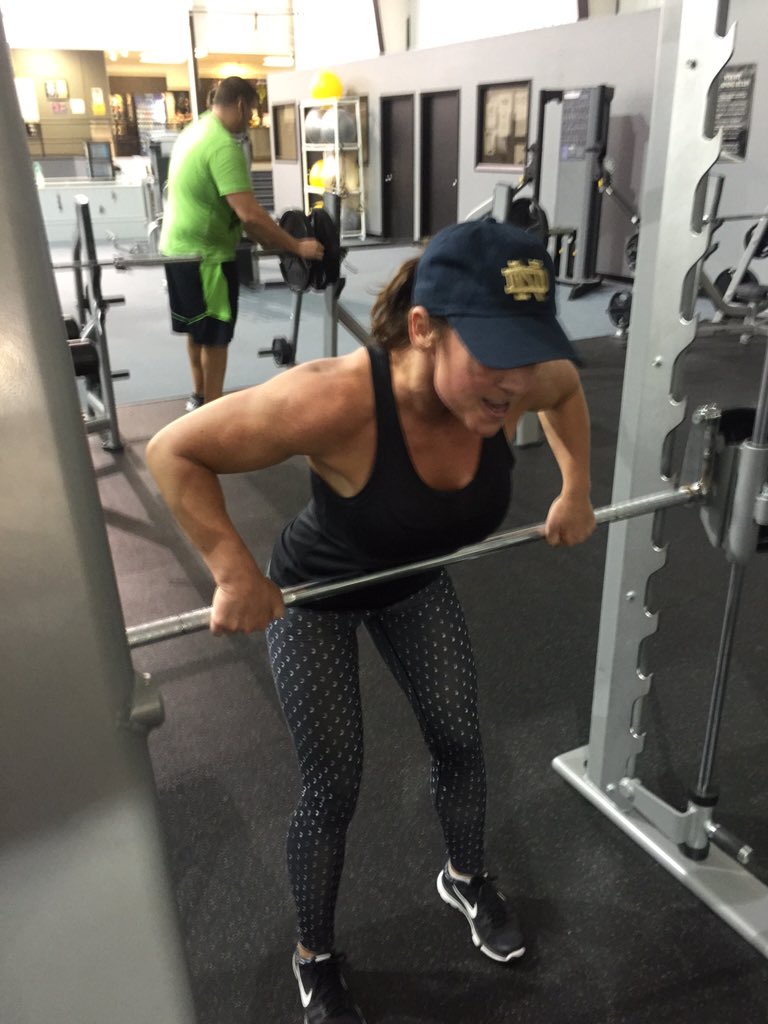 huffstamized's tweet photo. Working on #STRENFTH this morning with @ChriSSYSnY https://t.co/Zl50RlFiek