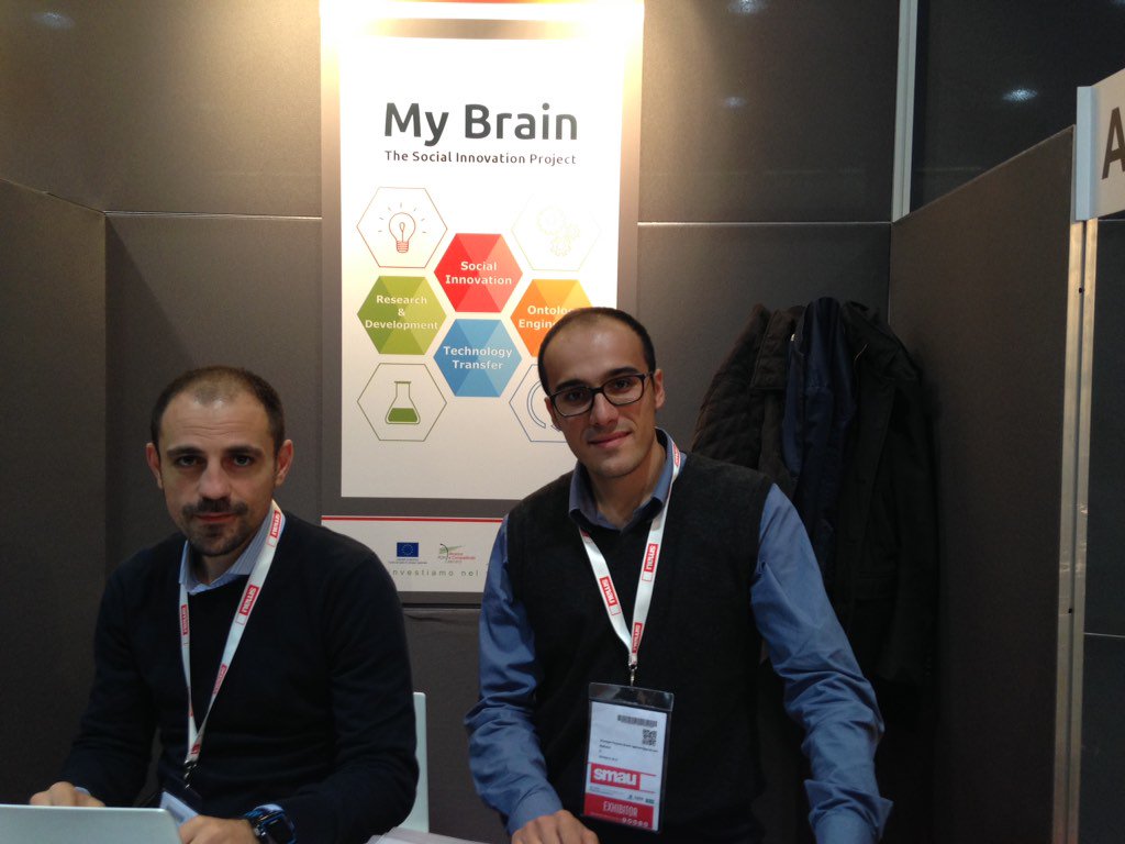 Domani a #Smau <a href="/MyBrain_IT/">MyBrain Innovation</a> insieme a <a href="/Prog_Prisma/">Prisma</a> nella presentazione dei progetti <a href="/PONREC/">PONREC</a> smau.it/milano15/sched…