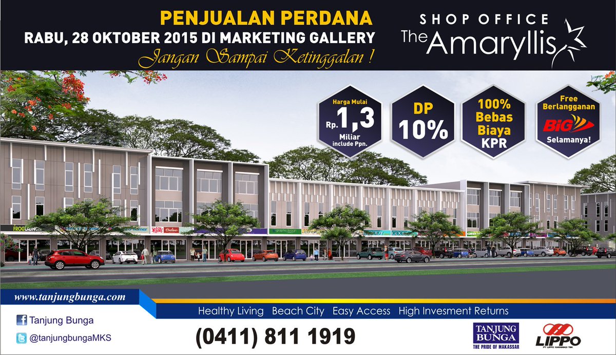 LAUNCHING SHOP OFFICE THE AMARYLLIS
RABU, 28 OKTOBER 2015 DI MARKETING GALLERY
JANGAN SAMPAI KETINGGALAN https://t.co/NfO373hRQn