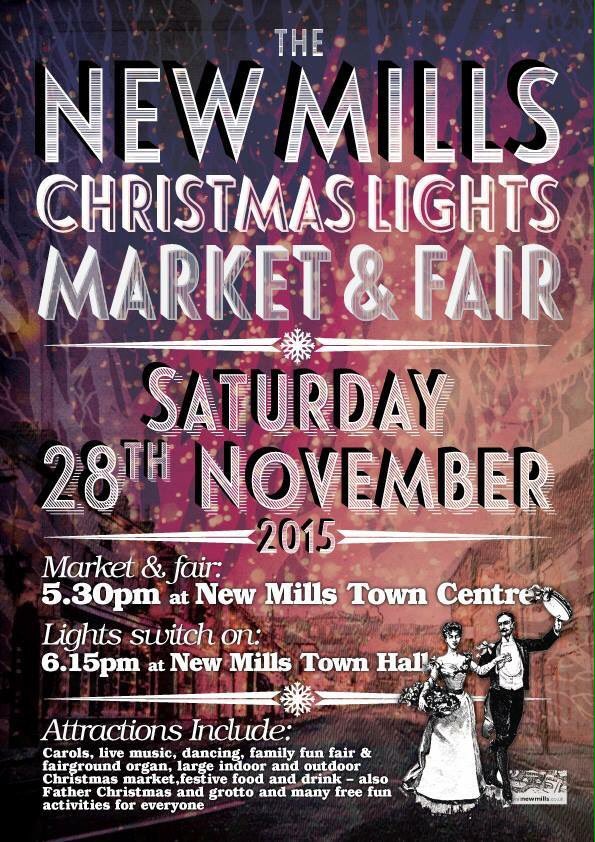 Past event Christmas Lights, Market and Fair, New Mills What's On Where