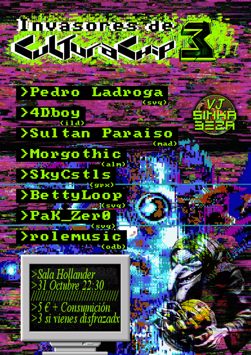 culturachip's tweet photo. @PxdrxLxdrxgx #4Dboy @sultanparaiso #morgothic @Skycstls #BettyLoop @PaK_Zer0 #Rolemusic @SinkaBeza @salahollander https://t.co/8BH9aNN7CG