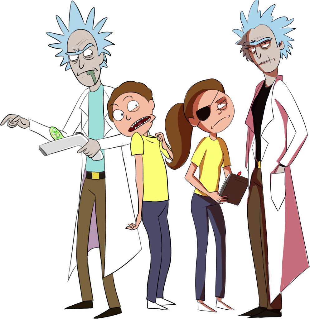 “#RickandMorty #Rick #Morty #femRick #femMorty #ricksanchez” .