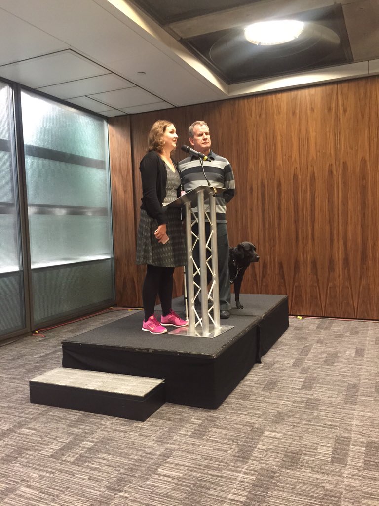 MarshadeCordova's tweet image. Pleasure to be at #visualawareness event for #Lloyds staff @MetroVISports