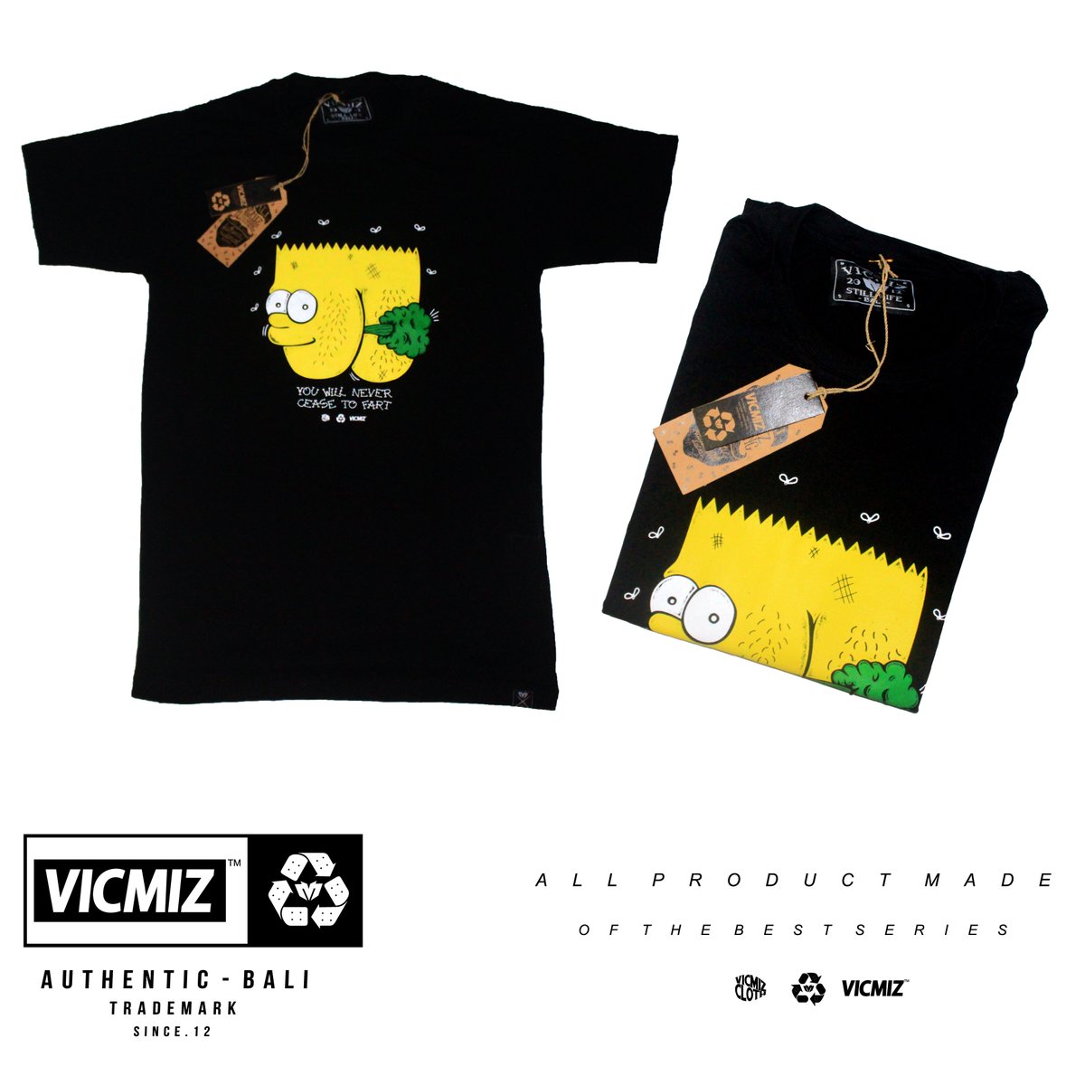 NEW KATALOG FROM VICMIZ CLOTHING!!
A U T H E N T I C  -  S I N C E . 2 0 1 2
ALL PRODUCT MADE OF
THE BEST SERIES!!