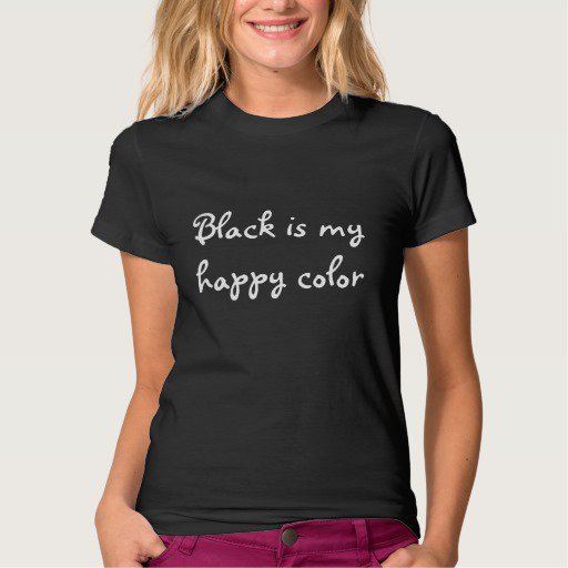 afocusss's tweet image. zazzle.com/black_is_my_ha… Black is my happy color shirt #blackismyhappycolor #estimates #newyork #usa #textdesign