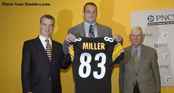  TE Heath Miller turns 33 today. Happy Birthday, Heath!!! 