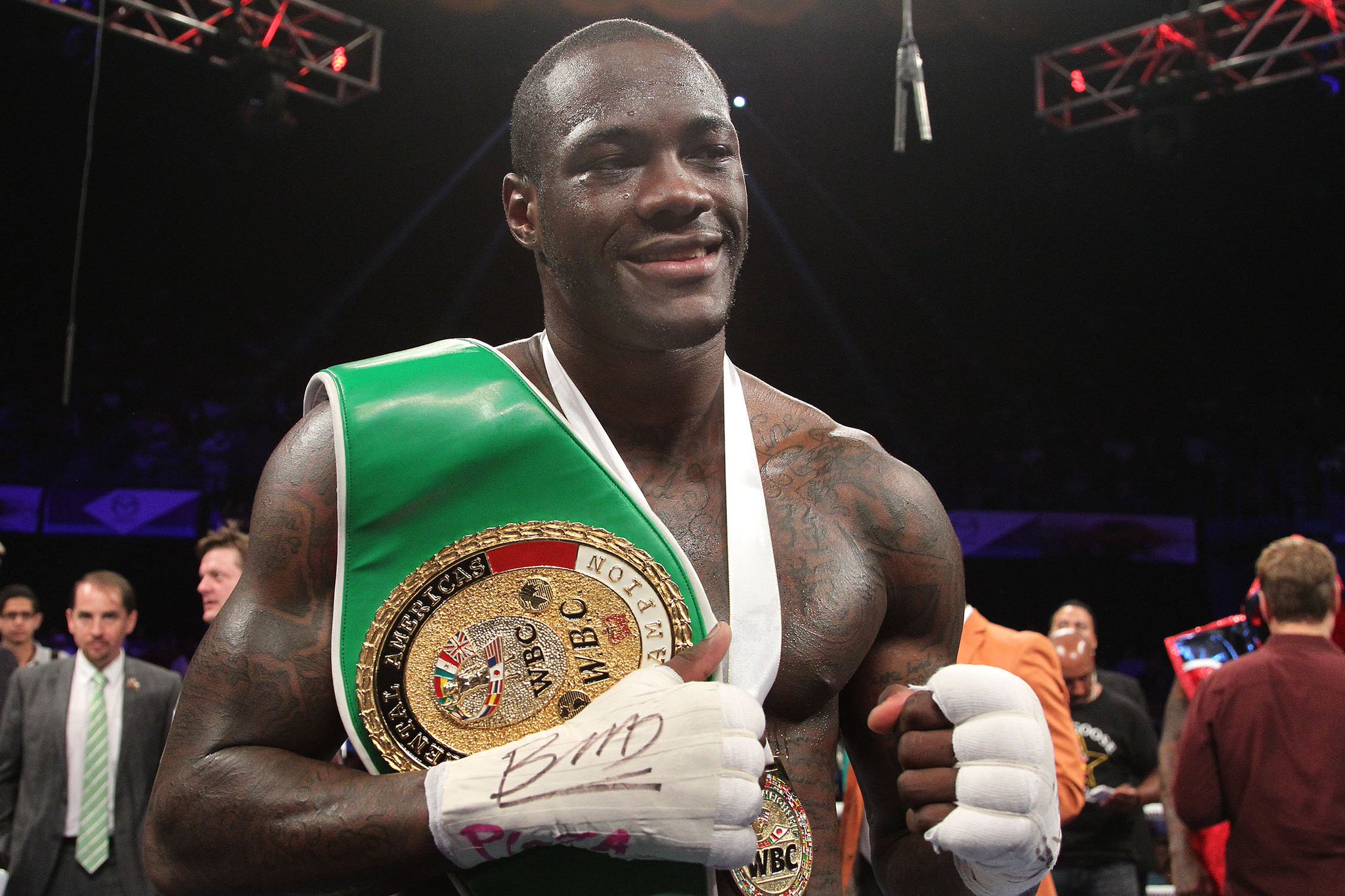 Happy Birthday WBC Heavyweight Champion Deontay Wilder Our Only HW Champ in the USA, and We Are Very Proud Of Him 
