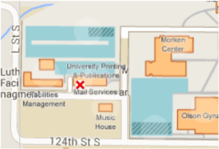 SurplusPlu's tweet image. Hey Lutes! Here is a map of where we are located!