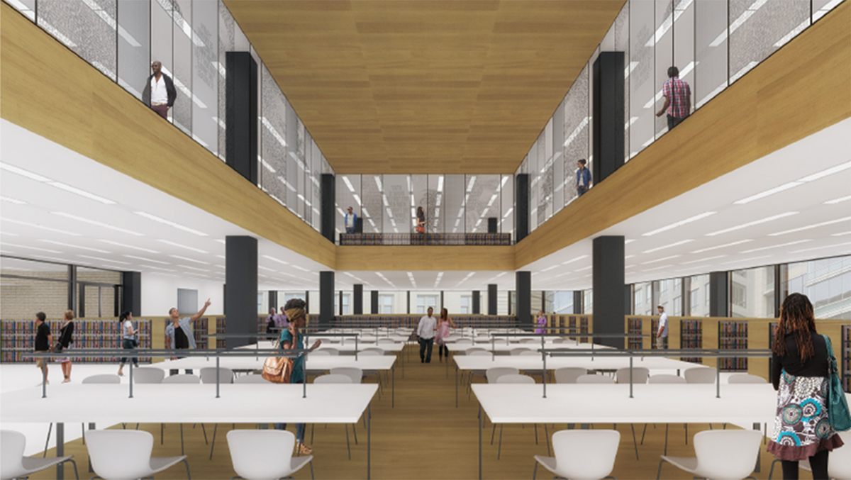 architectmag's tweet image. .@dcpl releases more renderings of the #MLKLibrary renovation bit.ly/1jD5JKA