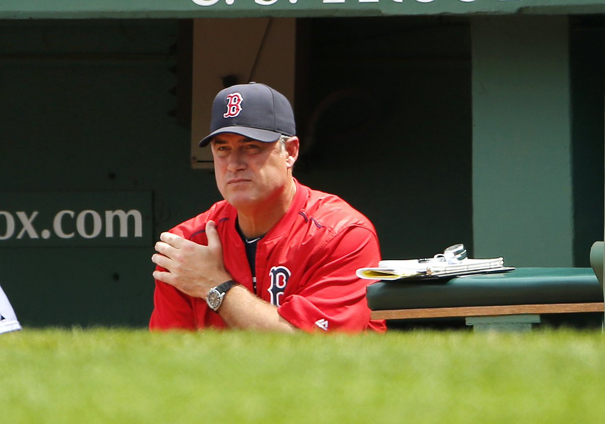 SportsCenter's tweet photo. Red Sox announce that manager John Farrell's cancer is in remission. https://t.co/2BJgpj0uDK