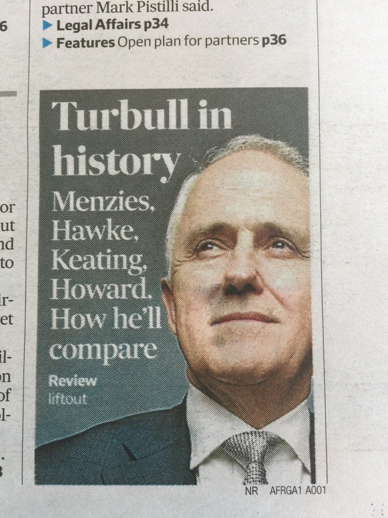 mscott's tweet image. He's new. We'll all master the spelling eventually @FinancialReview #pageone