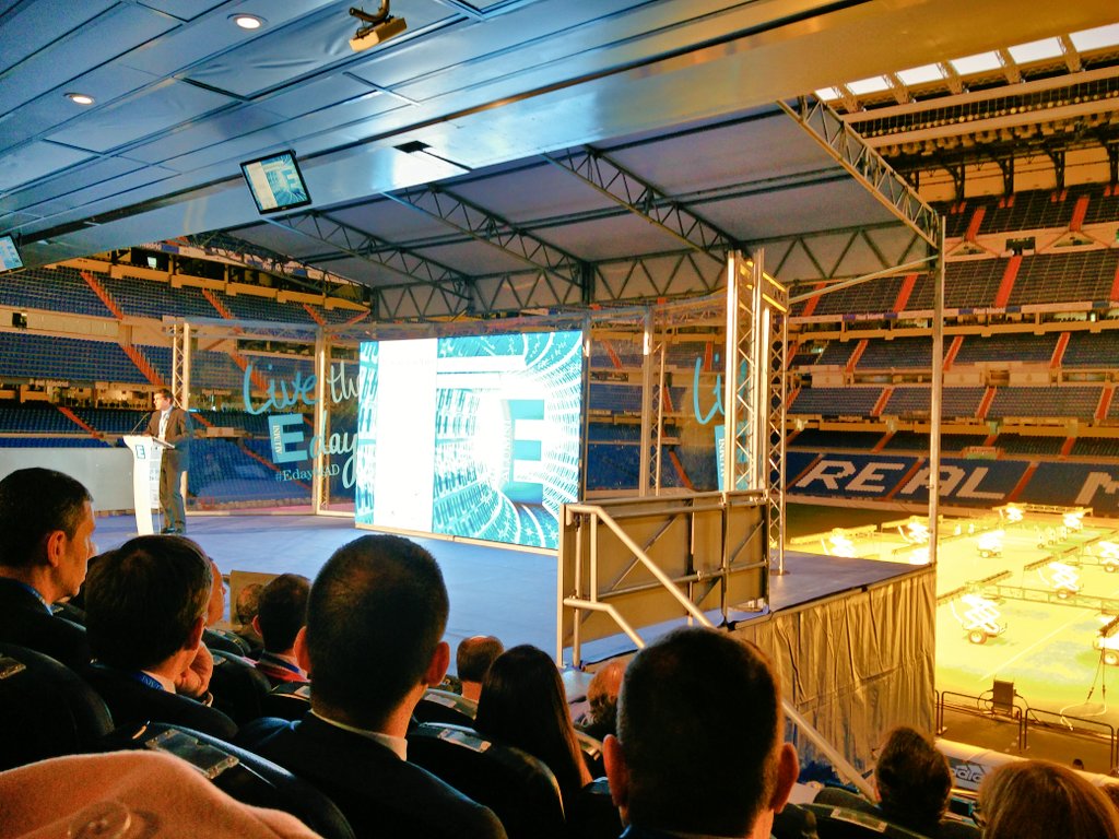 PedroSaldana's tweet photo. Enjoying #EdayMAD IX Jornada Anual #Madrid Thanks #Esade @ESADEAlumni #PMD15 https://t.co/U7v7sUASuO