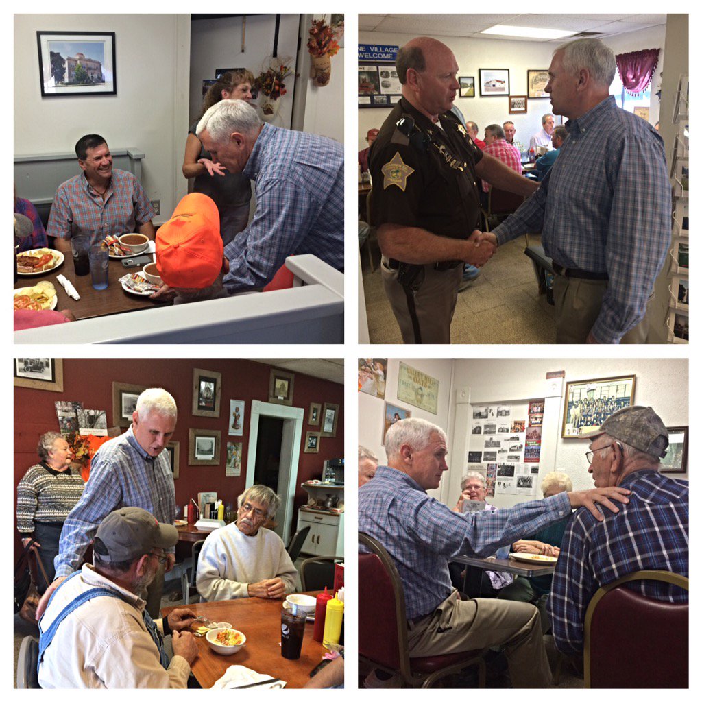 GovPenceIN's tweet image. Had a delicious burger at a Pine Village staple, the Windy Mill. Thx to Darlene &amp;amp; the team for a great meal!