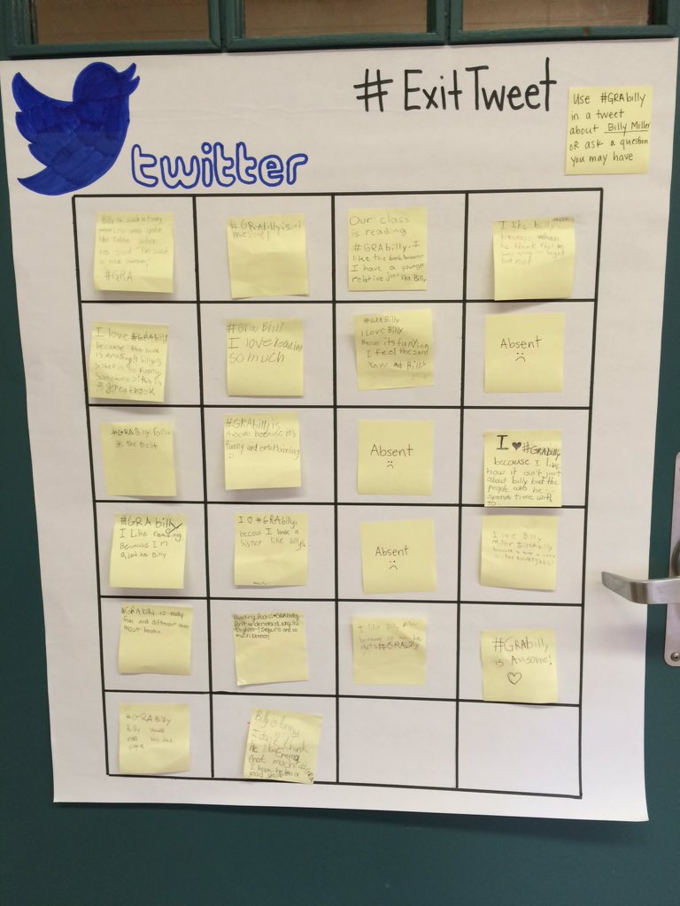 taracaiza's tweet image. Use #GRABilly in a tweet about the book or ask a ? You have. #exittweet