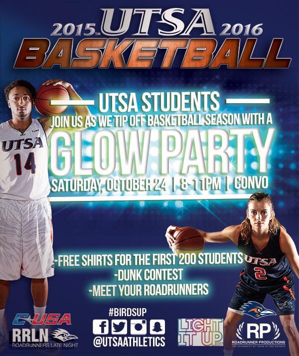 UTSA Athletics (@utsaathletics) on Twitter photo Who's with us?We can't wait for <a href="/UTSAMBB/">UTSA Men's Basketball</a> and <a href="/UTSAWBB/">UTSA Women’s Basketball</a> to start this year!Meet your teams this Sat.! #UTSA #birdsup Who's with us?We can't wait for <a href="/UTSAMBB/">UTSA Men's Basketball</a> and <a href="/UTSAWBB/">UTSA Women’s Basketball</a> to start this year!Meet your teams this Sat.! #UTSA #birdsup