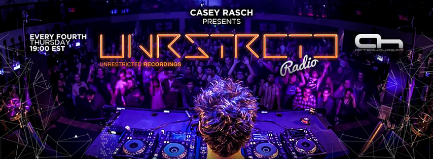 UNRSTRCTDRec's tweet photo. 1 Hour till #UNRSTRCTD Radio 005 w/ @CaseyRasch + guest mix by @victoriashersik on @AfterhoursFM #UNR005 https://t.co/nFM30aAT4K