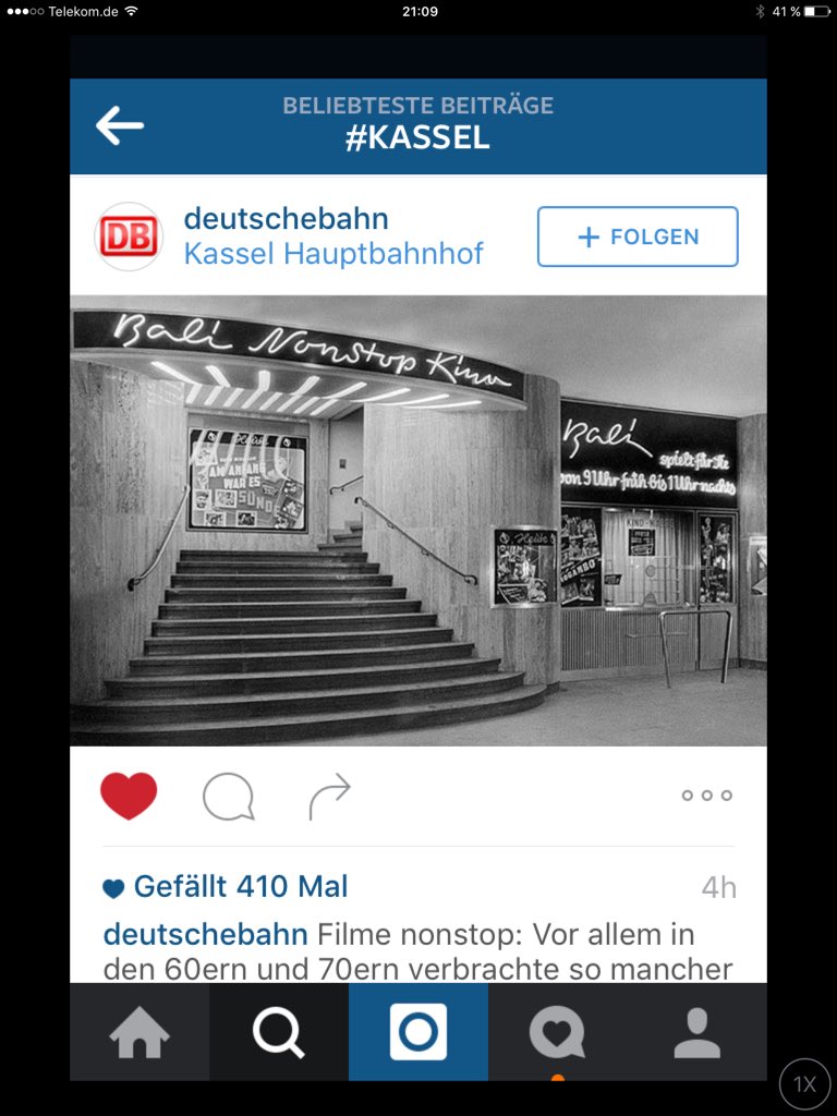 Die #deutschebahn sucht Bahnhofserinnerungen auf #Instagram #missionbahnhof #kassel instagram.com/p/9JMxCJpJ8_/ (eul) https://t.co/F4TQ0SezpI
