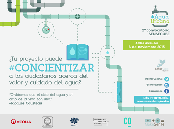 PUMAGUA's tweet photo. Puedes #CONCIENTIZAR acerca del #AGUA en la #CDMX? Aplica en https://t.co/qrFrLXPe5P con @SenseCubeCC #SenseCubeMX! https://t.co/hKWkPRjKOG