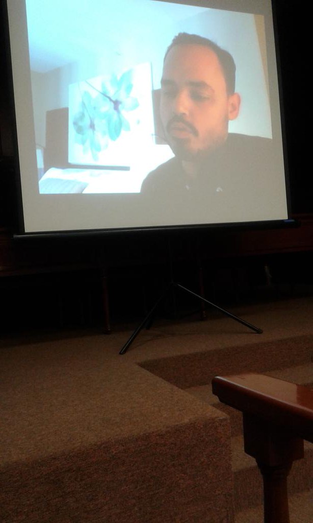 EditorialUAEMEX's tweet image. #oaweek2015 en conferencia con Dr. César A. Berrios