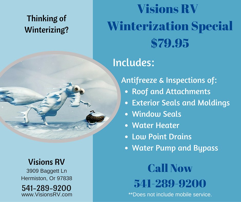 VisionsRVusa's tweet image. Have an #RV? Call to schedule your #RVWinterization, #RVInspection, or #RVRepair. #MobileRVService