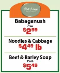 This week's specials!!