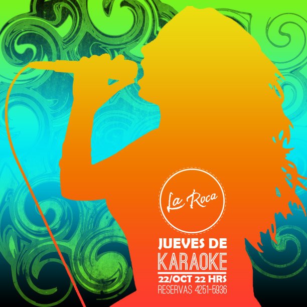 LaRocaBar's tweet photo. El micrófono es tuyo, es tu turno de cantar en el #JuevesDeKaraoke de #LaRoca! 22 Hrs Reservas 4251-5936 https://t.co/rFfvAK3Wkn