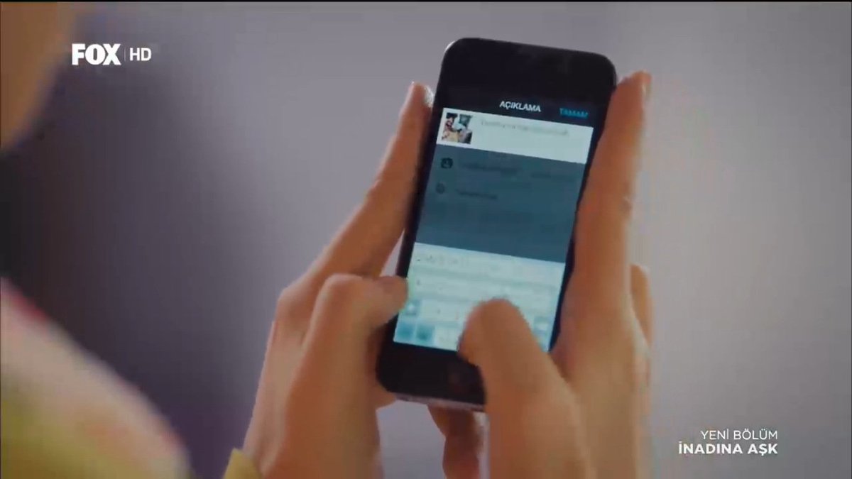 Habibe, son İnstagram niyetçisi. #İnadınaAşk #bizbirlikteyken