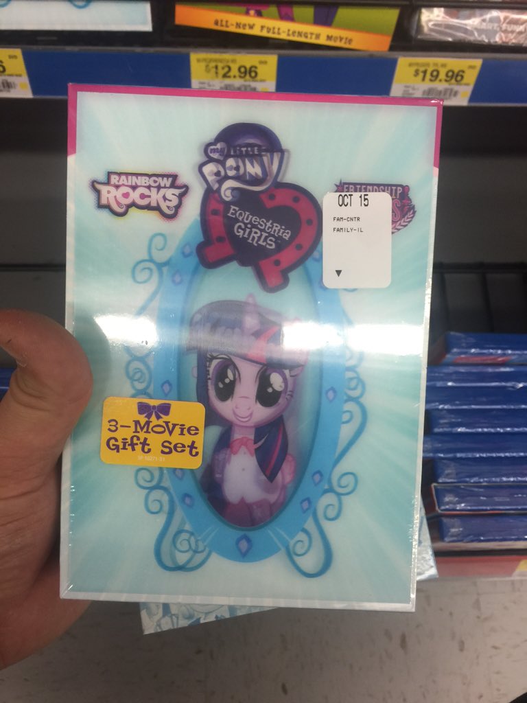 SpikeFiremane's tweet photo. All three @Walmart #bronies https://t.co/mLC1Mge7AC