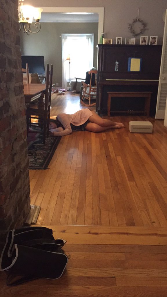 _grace_sara's tweet photo. "I got tired of walking" "just let me lay here in peace" @TayRaye97 https://t.co/9WGfNZF5n9