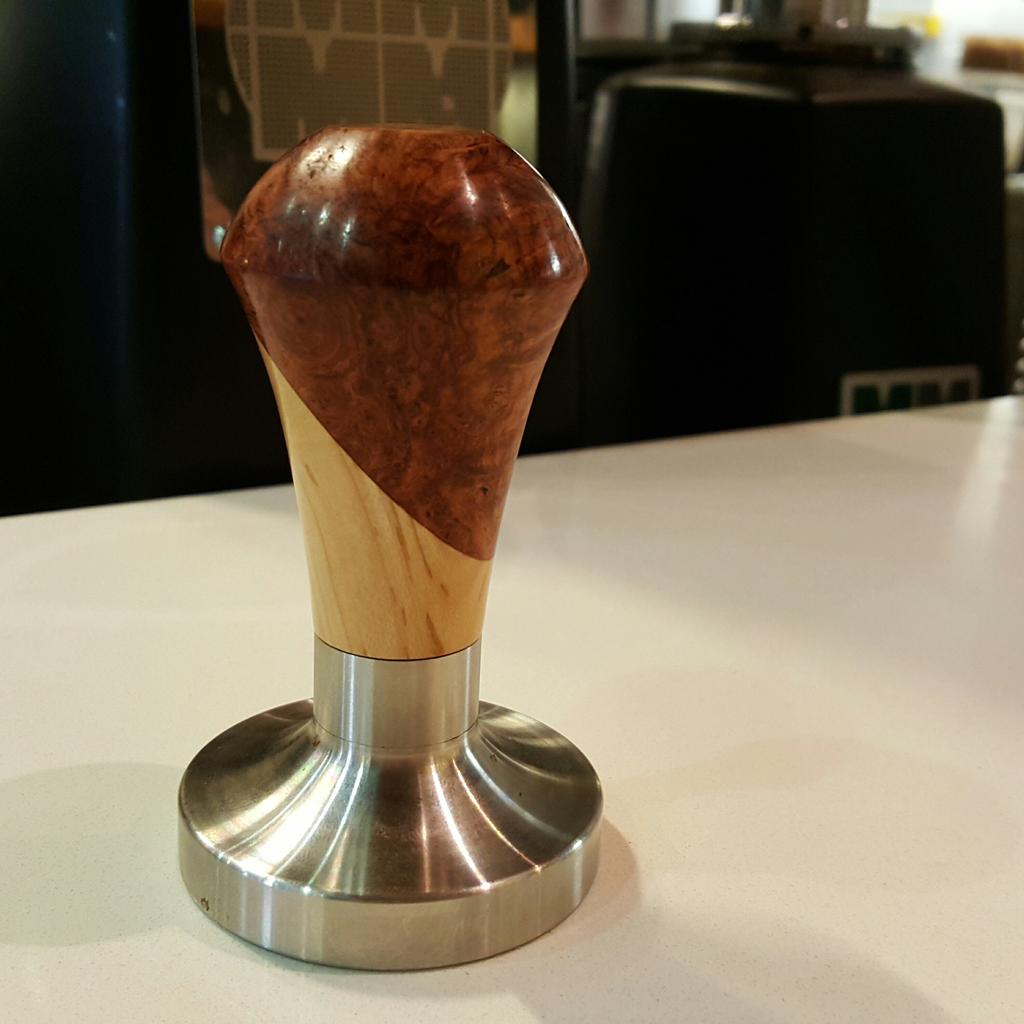 BevLab's tweet image. bevlab espresso tamper prototype
