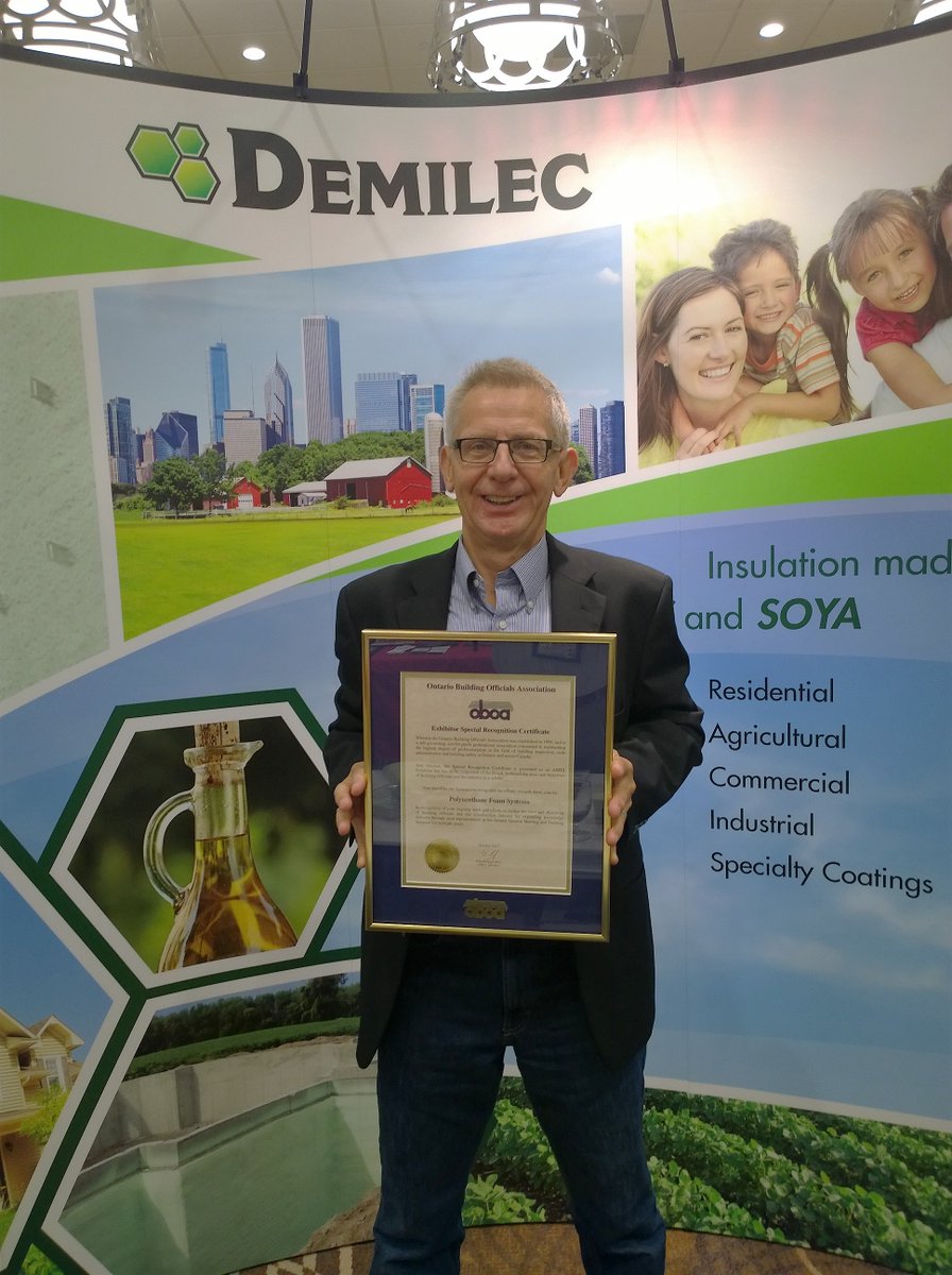 CUFCA1's tweet photo. Congratulations to Demilec on their OBOA recognition this month https://t.co/dC7bOEORFJ