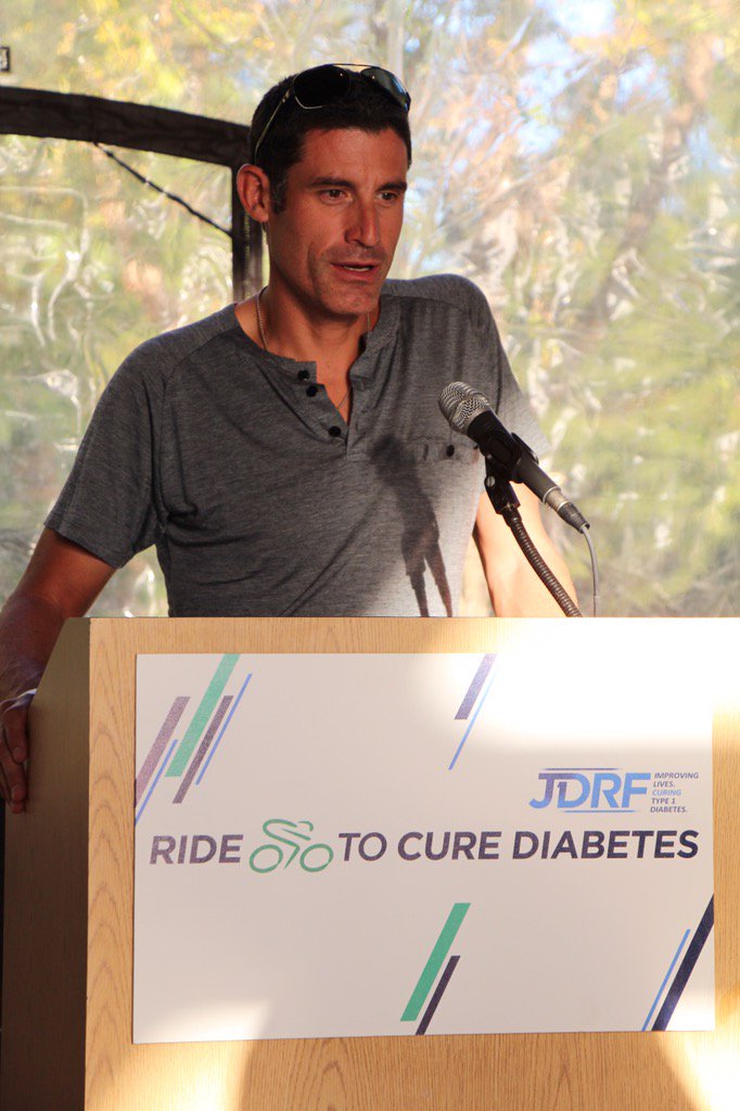Kicking off the 2015 JDRF_Ride to Cure Diabetes at the Gran Fondo Hincapie! #JDRFRIDE #FondoHincapie